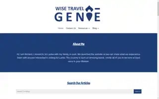 Wisetravelgenie.com Screenshot 2024-04-19 10:49:55