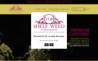 Topshelfweeddelivery.com Screenshot 2024-05-20 20:41:08