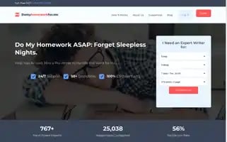 Domyhomeworkfor.me Screenshot 2024-07-02 12:11:07