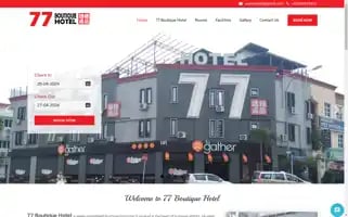 77boutiquehotel.com Screenshot 2024-04-25 22:51:17