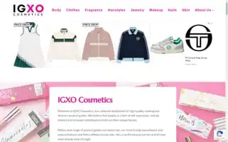 Igxocosmetics.com Screenshot 2024-05-05 07:22:03