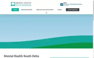 Mentalhealthdeltadivision.com Screenshot 2024-05-16 07:38:22