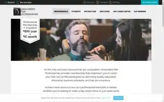 Associatedhairprofessionals.com Screenshot 2024-05-08 14:51:29