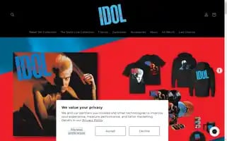 Billyidolstore.com Screenshot 2024-05-05 23:22:13