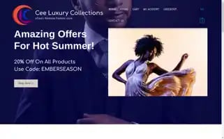 Ceeluxurycollections.com Screenshot 2024-05-18 09:02:59
