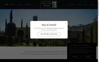 Cecconitravel.com Screenshot 2024-04-18 06:16:19