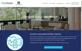 Uptownphysiciansgroup.com Screenshot 2024-06-14 02:09:14