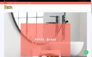 Patelbrass.co.in Screenshot 2024-07-08 22:00:16