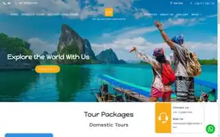 Omsairamtoursandtravels.com Screenshot 2024-04-17 07:35:34