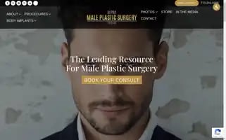 Maleplasticsurgerychicago.com Screenshot 2024-06-30 02:55:05