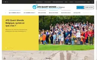 Atd-quartmonde.be Screenshot 2024-07-01 14:35:35