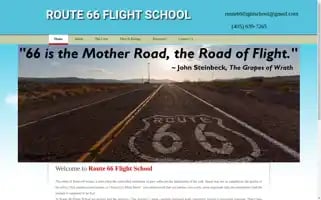 Route66flightschool.com Screenshot 2024-04-15 01:31:55