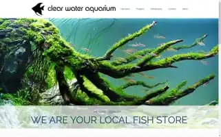 Clearwateraquariumca.com Screenshot 2024-05-15 17:44:53
