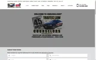 45traffictickets.com Screenshot 2024-04-16 16:11:10