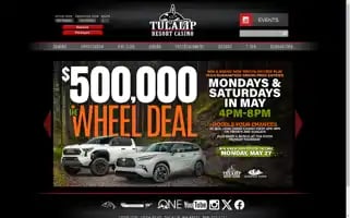 Tulalipresortcasino.com Screenshot 2024-05-14 16:36:13
