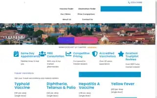Blackburntravelclinic.co.uk Screenshot 2024-04-17 10:20:23
