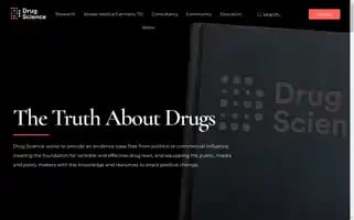 Drugscience.org.uk Screenshot 2024-06-26 16:32:36