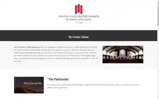 Crystalvalleybaptist.org Screenshot 2024-07-05 01:29:51