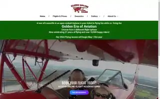 Classicbiplanetours.com Screenshot 2024-04-14 09:58:45