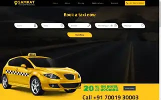 Samrattoursandhospitality.in Screenshot 2024-04-18 08:19:53