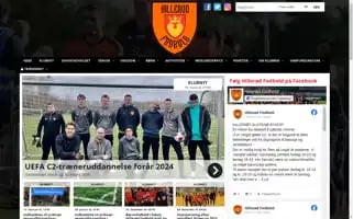 Hilleroedfodbold.dk Screenshot 2024-06-16 10:53:17