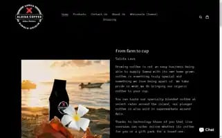 Aleisa-coffee.com Screenshot 2024-04-18 06:56:08