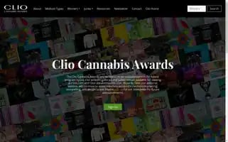 Cliocannabisawards.com Screenshot 2024-07-04 09:15:51