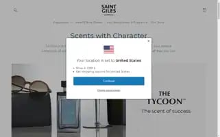 Stgilesfinefragrance.com Screenshot 2024-05-05 13:40:36