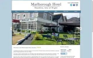 Marlboroughhotelshanklin.co.uk Screenshot 2024-04-23 12:06:37