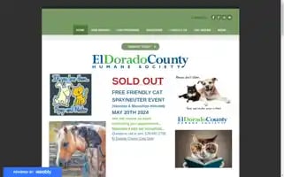 Eldoradohumanesociety.org Screenshot 2024-05-09 13:26:19