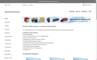 Sammlersoftware.de Screenshot 2024-05-05 14:39:49
