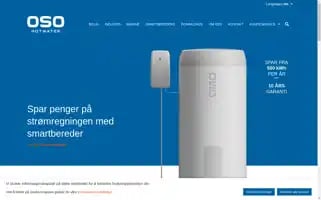 Osohotwater.no Screenshot 2024-06-18 13:25:51