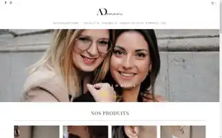 Adomani-bijoux.com Screenshot 2024-04-24 02:47:59
