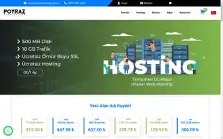 Poyrazhosting.com.tr Screenshot 2024-07-04 22:42:00