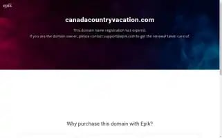 Canadacountryvacation.com Screenshot 2024-04-25 21:47:01