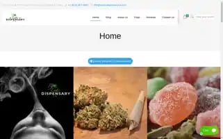 Exoticdispensaryca.com Screenshot 2024-05-17 05:33:58