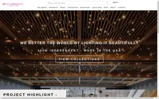 Zanibonilighting.com Screenshot 2024-07-05 19:14:33