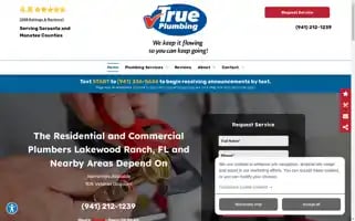 Trueplumbing4u.com Screenshot 2024-05-16 22:24:55