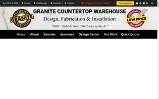 Granitecountertopwarehouse.com Screenshot 2024-05-09 23:22:35