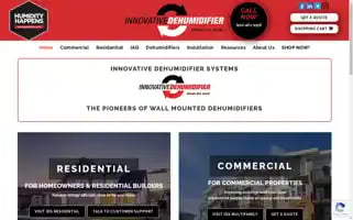 Innovativedehumidifiers.com Screenshot 2024-06-11 13:39:32