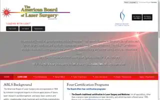 Americanboardoflasersurgery.org Screenshot 2024-06-29 17:34:34