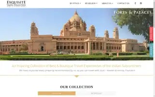 Exquisitetravelcollection.com Screenshot 2024-04-18 15:52:59