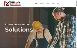 Millersgeneralcontracting.net Screenshot 2024-05-28 13:48:27