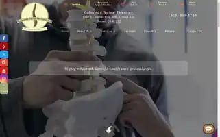Coloradospinetherapy.com Screenshot 2024-07-06 21:30:53