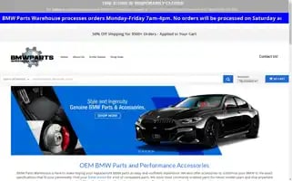 Bmwpartswarehouse.com Screenshot 2024-05-15 14:55:59