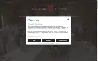 Schlosshotel-ravenstein.de Screenshot 2024-04-18 08:11:37