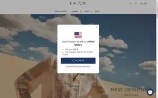 Escapeclothing.co.nz Screenshot 2024-05-04 09:08:46