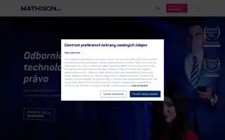 Mathisonlegal.sk Screenshot 2024-06-15 22:09:05