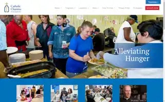 Catholiccharitiesla.org Screenshot 2024-07-06 23:58:41