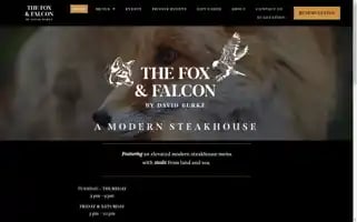 Thefoxandfalconnc.com Screenshot 2024-07-01 14:02:07